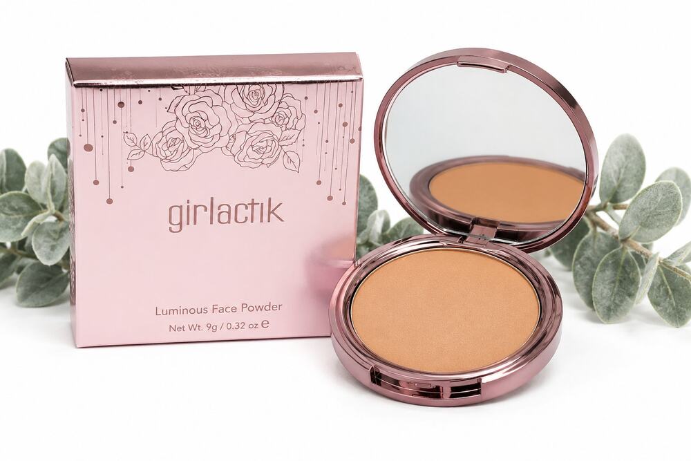 Girlactik Luminous Face Powder Neutral GN24 New In Box 9g 0.32 oz